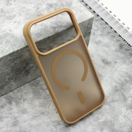 Futrola za iPhone 17 Pro leđa Magsafe silky matte - zlatna