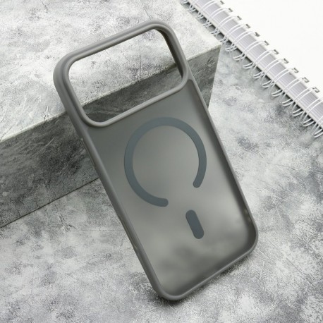 Futrola za iPhone 17 Pro Max leđa Magsafe silky matte - siva