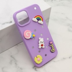 Futrola za iPhone 13 leđa Toy - ljubičasta