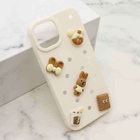 Futrola za iPhone 15 leđa Toy - bela