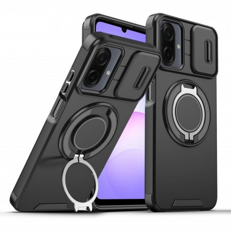 Futrola za Samsung Galaxy A07 leđa CamShield Ring - crna