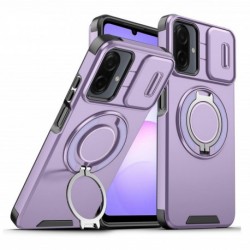 Futrola za Samsung Galaxy A07 leđa CamShield Ring - ljubičasta