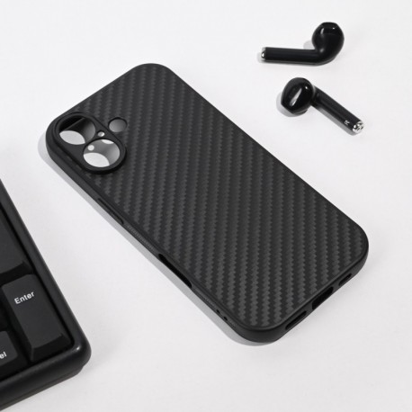 Futrola za iPhone 17 leđa Carbon fiber - crna