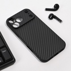 Futrola za iPhone 17 Pro Max leđa Carbon fiber - crna
