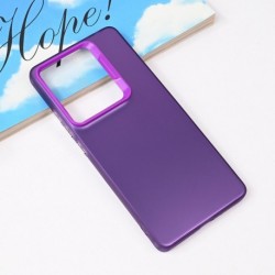 Futrola za Xiaomi Redmi Note 14S leđa Clear 2 - ljubičasta