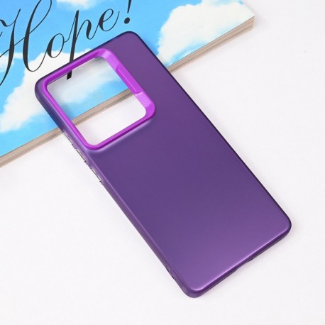 Futrola za Xiaomi Redmi Note 14S leđa Clear 2 - ljubičasta