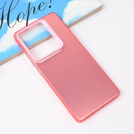 Futrola za Xiaomi Redmi Note 14S leđa Clear 2 - roza