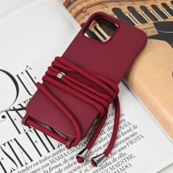 Futrola za iPhone 13 Pro Max leđa Crossbody - bordo