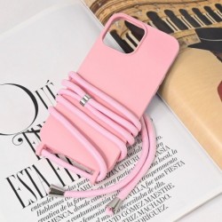 Futrola za iPhone 13 Pro Max leđa Crossbody - roza