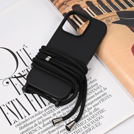 Futrola za iPhone 16 Pro leđa Crossbody - crna