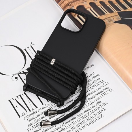 Futrola za iPhone 16 Pro Max leđa Crossbody - crna