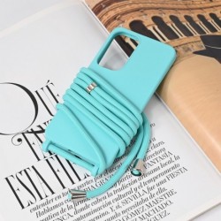 Futrola za Samsung Galaxy S25 leđa Crossbody - tirkizna