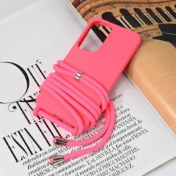 Futrola za Samsung Galaxy S25 leđa Crossbody - pink
