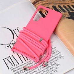 Futrola za Samsung Galaxy S25 Ultra leđa Crossbody - pink
