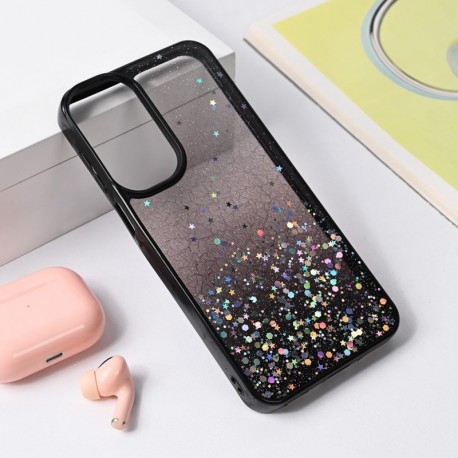 Futrola za Samsung Galaxy A16/5G leđa Frame glitter - crna
