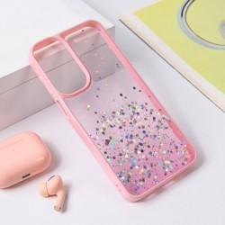 Futrola za Samsung Galaxy A16/5G leđa Frame glitter - roza