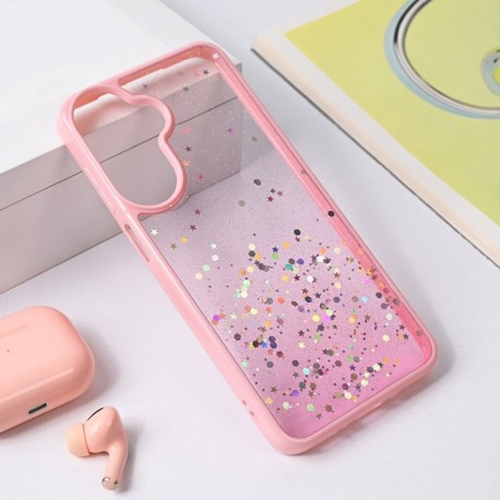 Futrola za Samsung Galaxy A26 leđa Frame glitter - roza