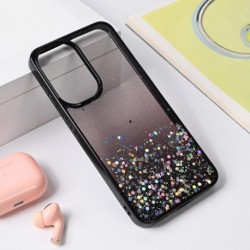 Futrola za Samsung Galaxy A36 leđa Frame glitter - crna