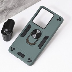 Futrola za Xiaomi Redmi Note 14S leđa Hard ring - tamno siva