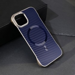 Futrola za iPhone 13 leđa Magsafe Carbon - plava
