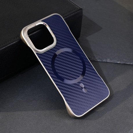 Futrola za iPhone 13 Pro leđa Magsafe Carbon - plava