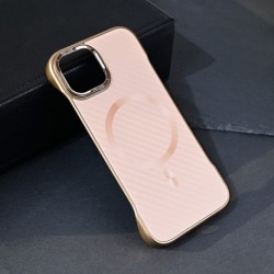 Futrola za iPhone 15 leđa Magsafe Carbon - bež