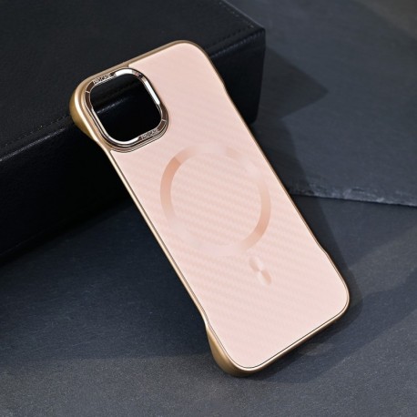 Futrola za iPhone 15 leđa Magsafe Carbon - bež