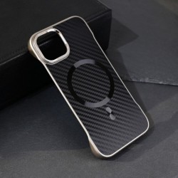 Futrola za iPhone 15 leđa Magsafe Carbon - crna