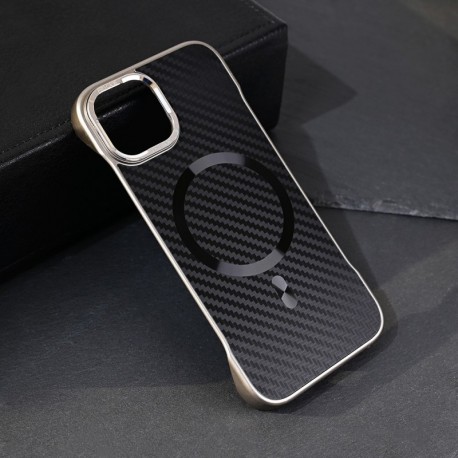Futrola za iPhone 15 leđa Magsafe Carbon - crna
