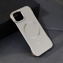 Futrola za iPhone 15 leđa Magsafe Carbon - siva
