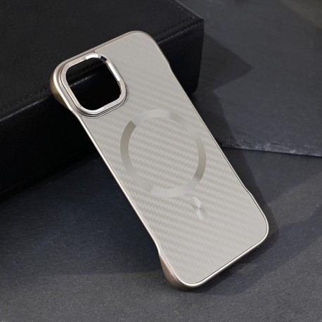 Futrola za iPhone 15 leđa Magsafe Carbon - siva