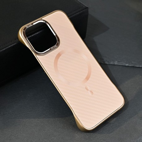 Futrola za iPhone 15 Pro Max leđa Magsafe Carbon - bež