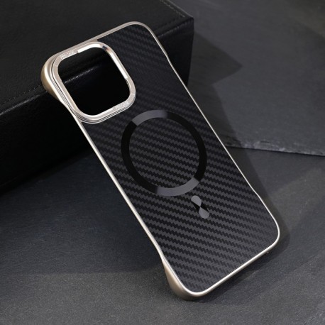 Futrola za iPhone 15 Pro Max leđa Magsafe Carbon - crna