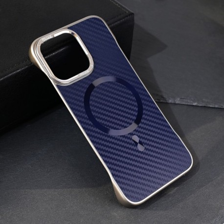 Futrola za iPhone 15 Pro Max leđa Magsafe Carbon - plava