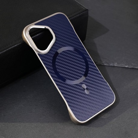 Futrola za iPhone 16 leđa Magsafe Carbon - plava