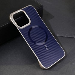 Futrola za iPhone 16 Pro Max leđa Magsafe Carbon - plava