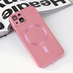 Futrola za iPhone 13 leđa MagSafe chrome - roza