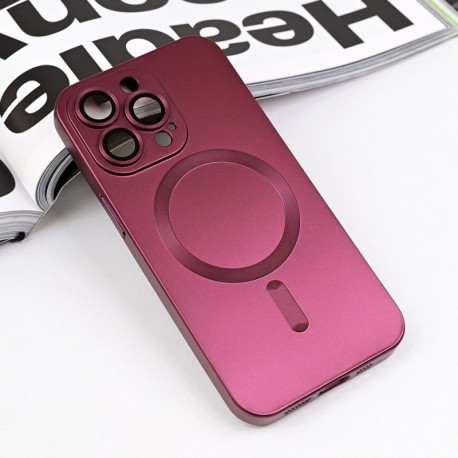 Futrola za iPhone 13 Pro leđa MagSafe chrome - bordo