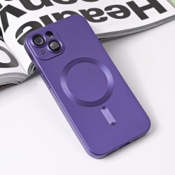 Futrola za iPhone 14 leđa MagSafe chrome - ljubičasta