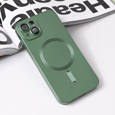 Futrola za iPhone 14 leđa MagSafe chrome - zelena