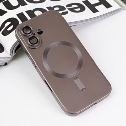 Futrola za iPhone 16 leđa MagSafe chrome - siva