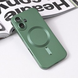 Futrola za iPhone 16 leđa MagSafe chrome - zelena