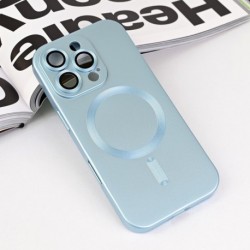 Futrola za iPhone 16 Pro leđa MagSafe chrome - plava