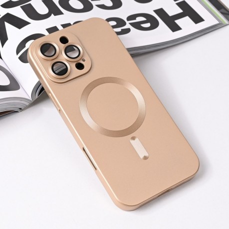 Futrola za iPhone 16 Pro Max leđa MagSafe chrome - zlatna