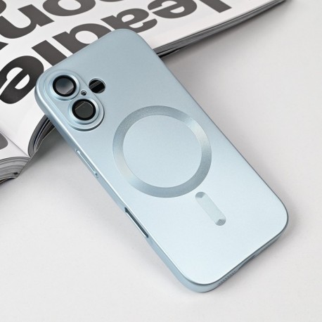 Futrola za iPhone 17 leđa MagSafe chrome - plava