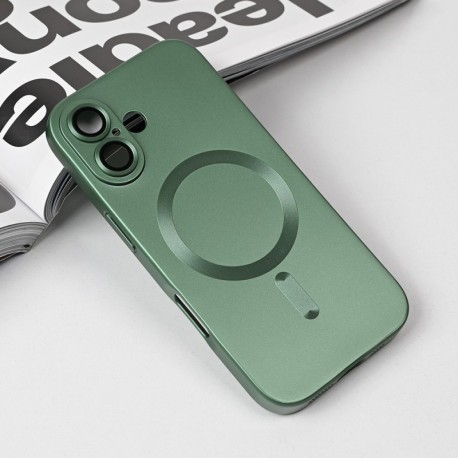 Futrola za iPhone 17 leđa MagSafe chrome - zelena