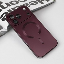 Futrola za iPhone 17 Pro Max leđa MagSafe chrome - bordo