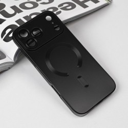 Futrola za iPhone 17 Pro Max leđa MagSafe chrome - crna