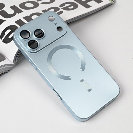 Futrola za iPhone 17 Pro Max leđa MagSafe chrome - plava