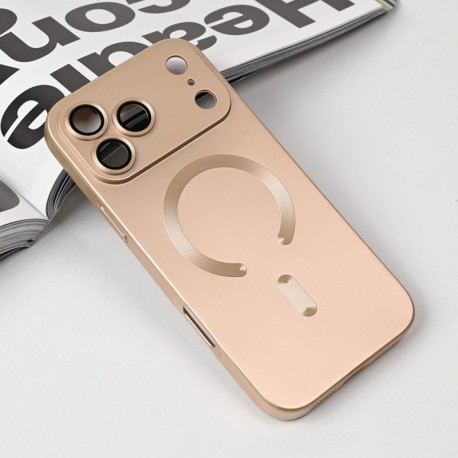 Futrola za iPhone 17 Pro Max leđa MagSafe chrome - zlatna